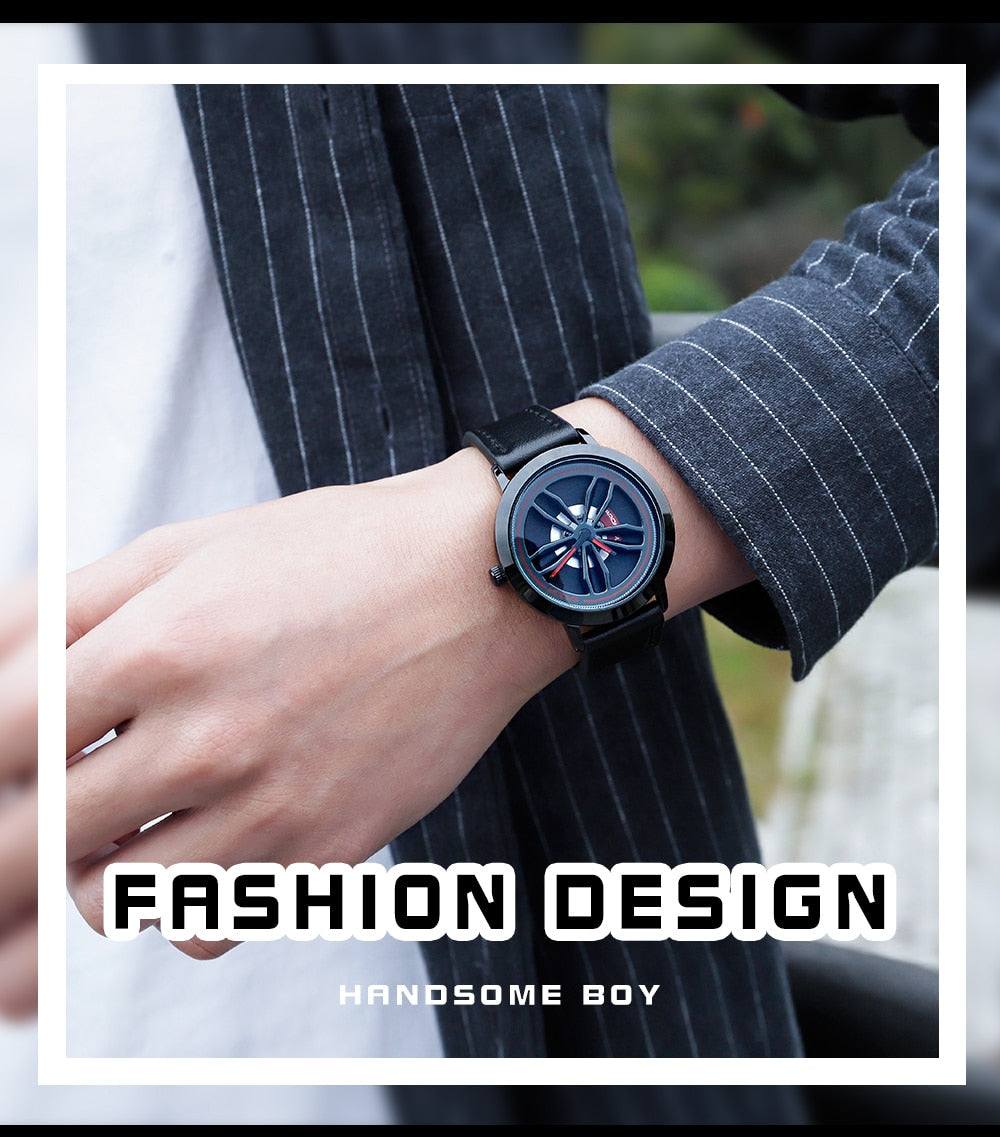 Rotating Car Wheel Wrist Watch for Men - Premium Watches from Dressmycell.com - Just $40.00! Shop now at Dressmycell.com Rotating Car Wheel Wrist Watch for Men - Premium Watches from Dressmycell.com - Just $40.00! Shop now at Dressmycell.com